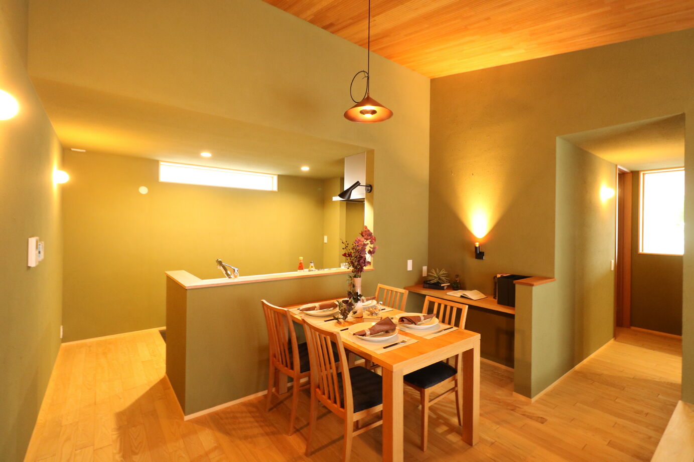 ヤマカ木材　オンリーホーム 「和」を感じられる平屋の建築実例画像3