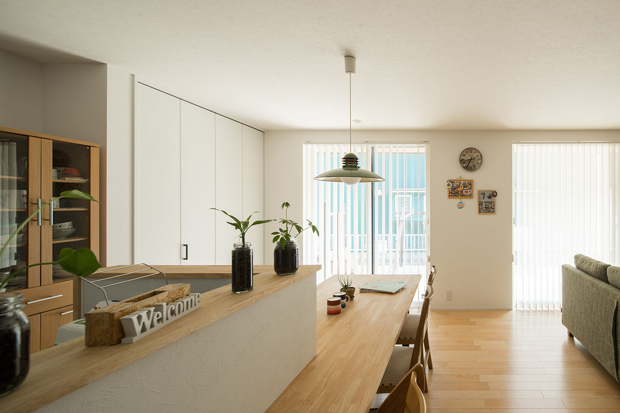 シンプルハウス 【1500万円以下/30坪台/シンプルモダン/間取り図】青空に映えるモスグリーンの家/1000万円台/ローコストの建築実例画像3