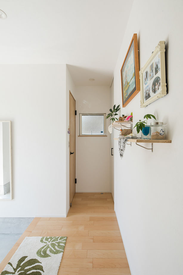 シンプルハウス 【1500万円以下/30坪台/シンプルモダン/間取り図】青空に映えるモスグリーンの家/1000万円台/ローコストの建築実例画像5