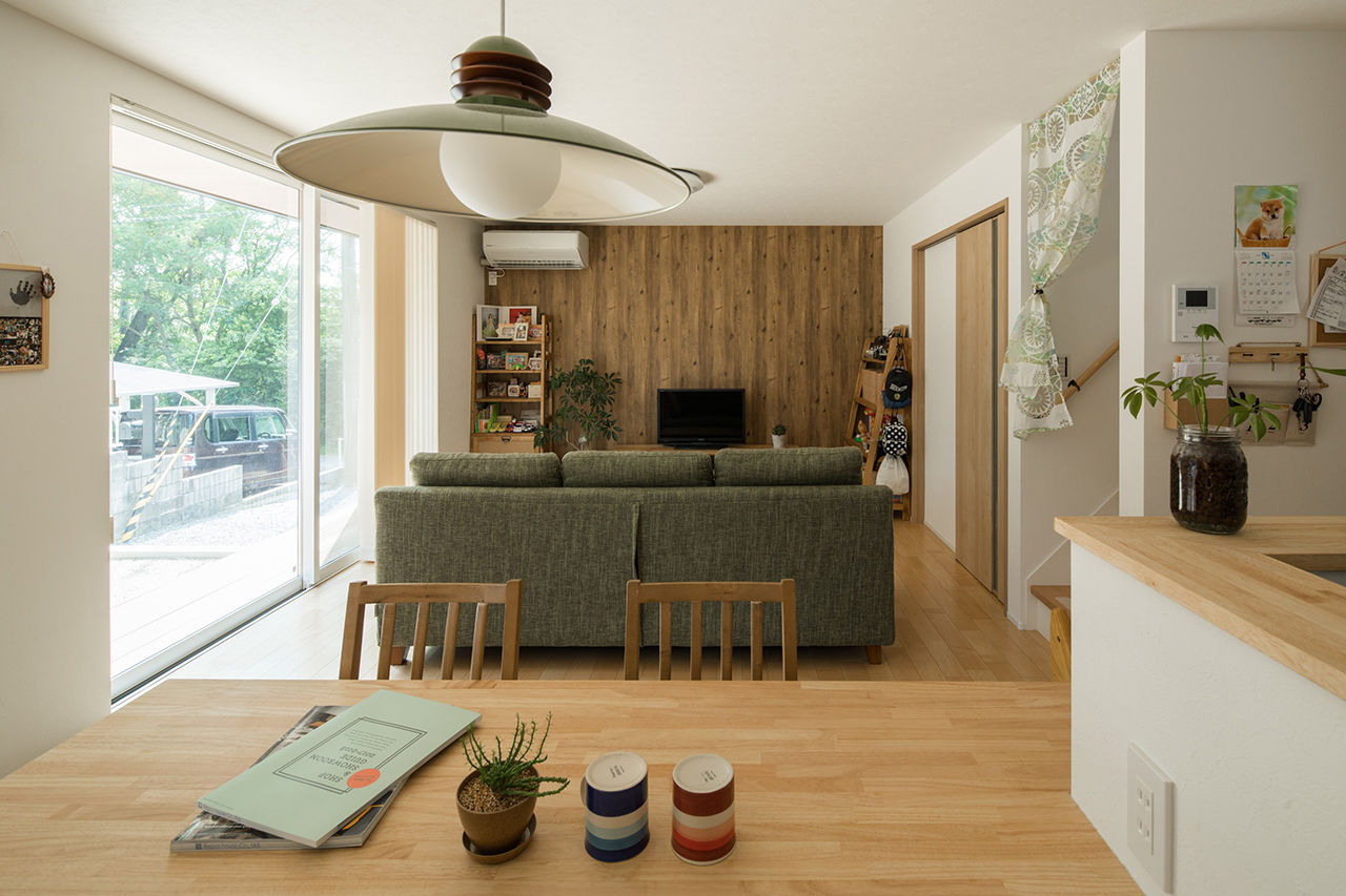 シンプルハウス 【1500万円以下/30坪台/シンプルモダン/間取り図】青空に映えるモスグリーンの家/1000万円台/ローコストの建築実例画像10