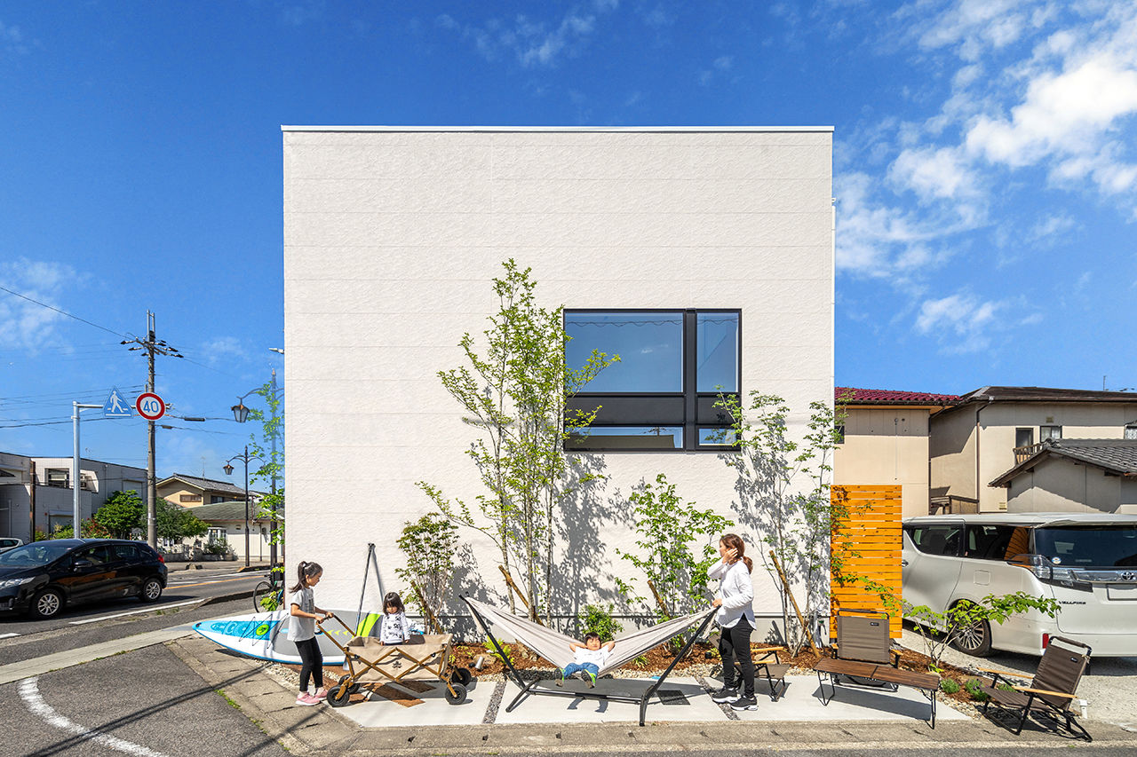 シンプルハウスの建築実例画像