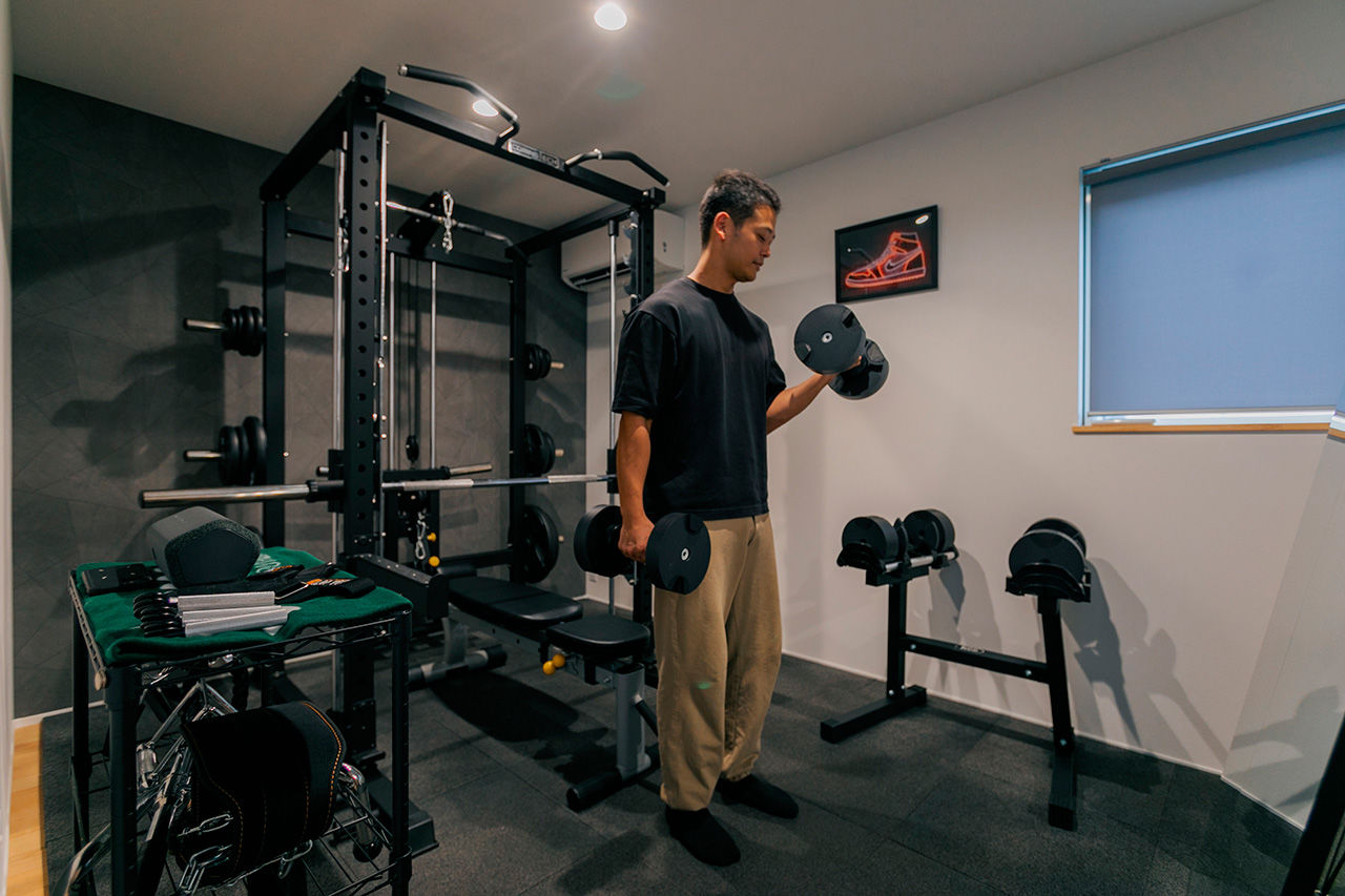 シンプルハウス 【2000万円台/延床30坪以下/間取り図有】柔らかなツートーンの配色でまとめた、片流れ屋根のシンプルな家の建築実例画像7