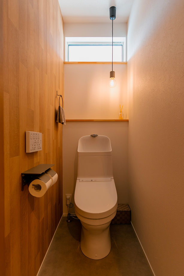 シンプルハウス 【2000万円台/延床30坪以下/間取り図有】柔らかなツートーンの配色でまとめた、片流れ屋根のシンプルな家の建築実例画像10