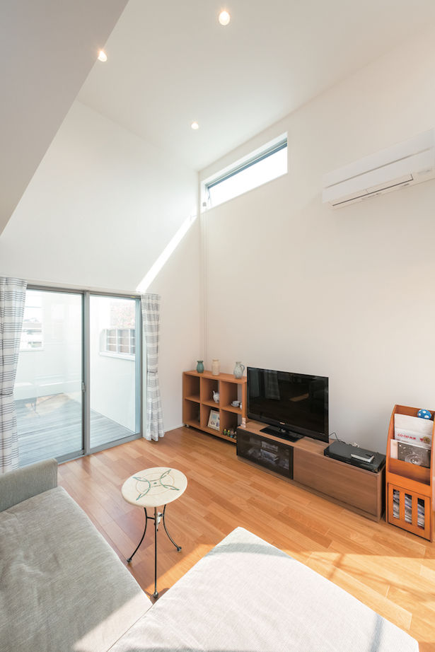 一級建築士事務所　ホームスタイリング 【4500万円/67坪/中庭】住居空間とアトリエのつながりを意識。光と風をが入りこむ、開放的な店舗併用住宅の建築実例画像2