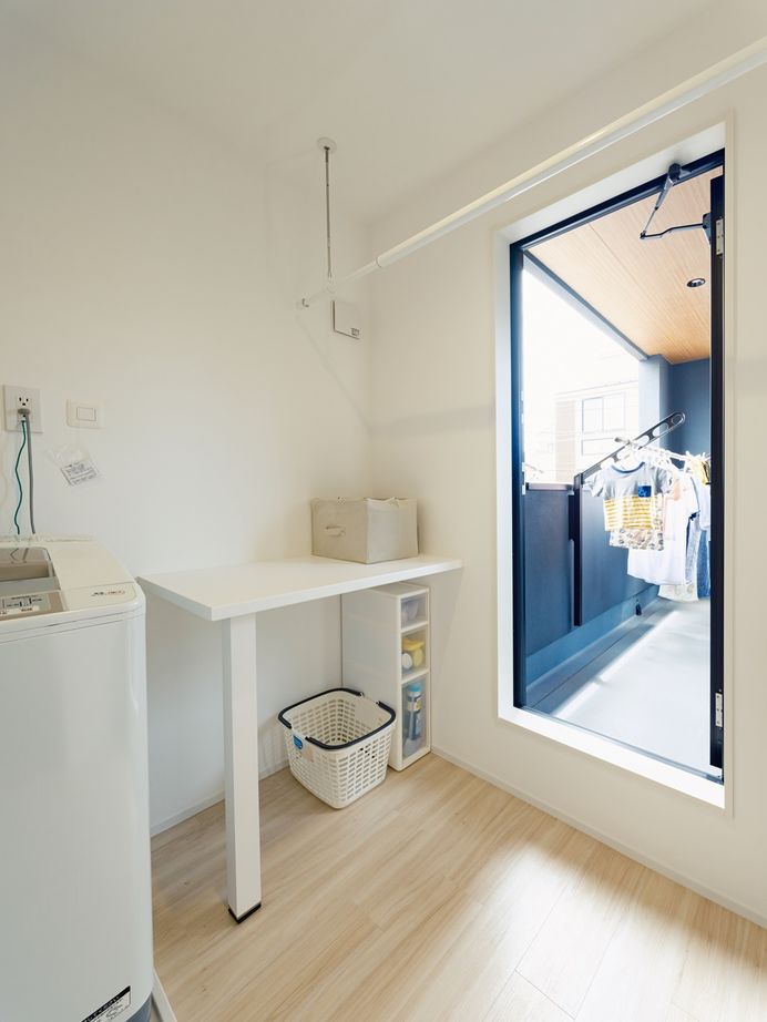 一級建築士事務所　ホームスタイリング 【3000万円台/35坪/間取り/吹き抜け】秘密基地のようなブルックリンテイストのビルトインガレージハウスの建築実例画像8