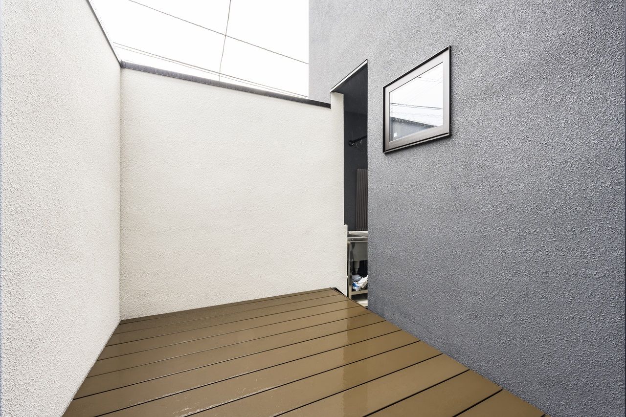 一級建築士事務所　ホームスタイリング 【4000万円台/36.6坪/間取り/吹き抜け/中庭/防音】みんなが趣味を楽しむシンプルモダンなホテルライクな家の建築実例画像6