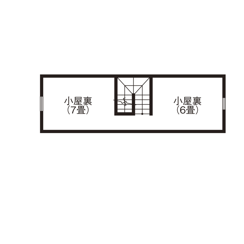 コグマホーム 【2000万円台/30坪台/輸入住宅/ガレージ/間取り図あり】施主の夢がつまったこだわりのアメリカンハウスの間取り図（４LDK+S）ロフト