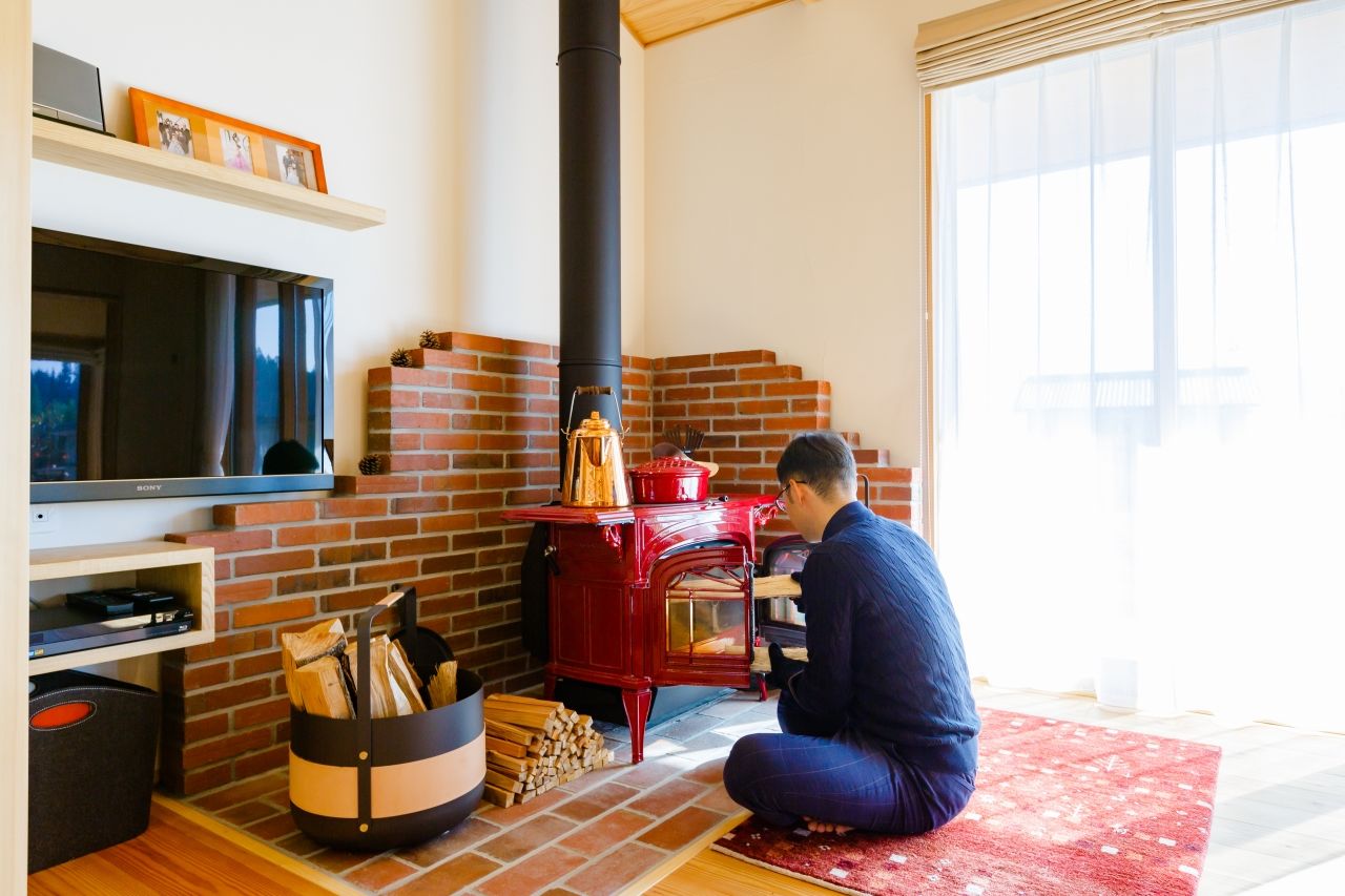 工房信州の家／フォレストコーポレーション 【平屋4LDK＋土間・縁側】伊那谷の暮らしと景色に調和する平屋の家の建築実例画像6