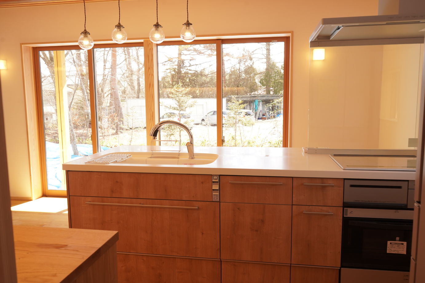 工房信州の家／フォレストコーポレーション 【3LDK・別荘・土間・薪ストーブ】美しい片流れ屋根の家の建築実例画像5