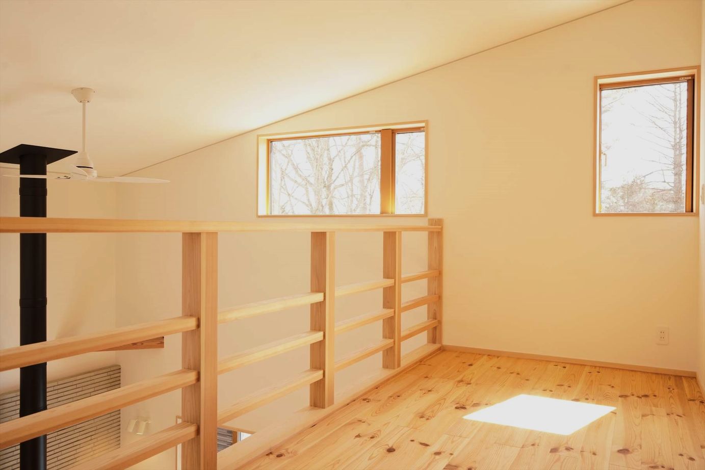 工房信州の家／フォレストコーポレーション 【3LDK・別荘・土間・薪ストーブ】美しい片流れ屋根の家の建築実例画像9