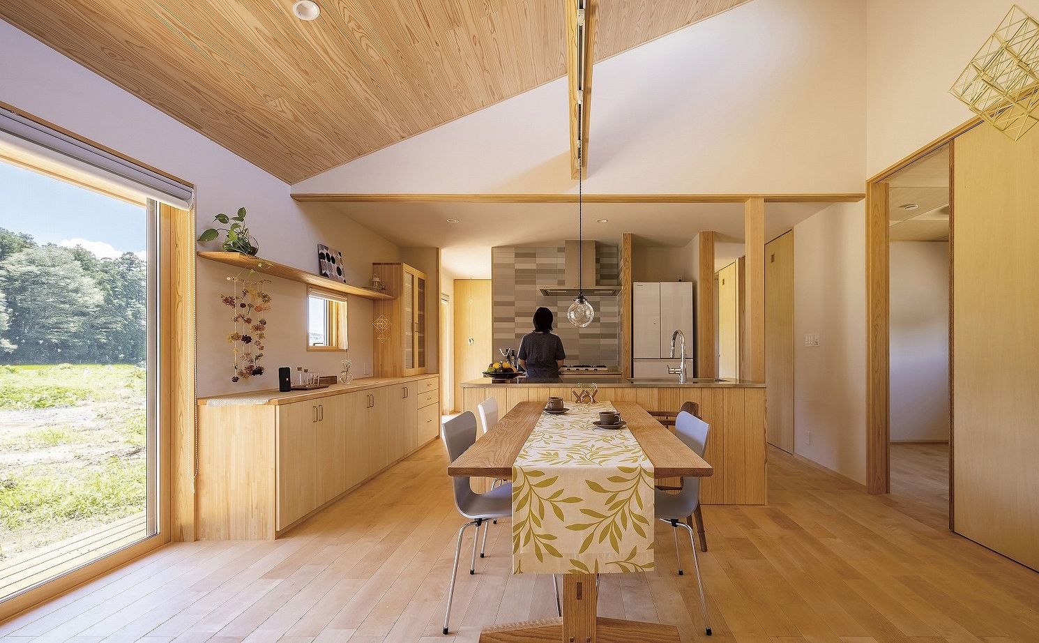 家守 【間取り図有/39坪/2,800～2,899万円 】リビングを中心に和室や子ども部屋がつながる平屋の家の建築実例画像5