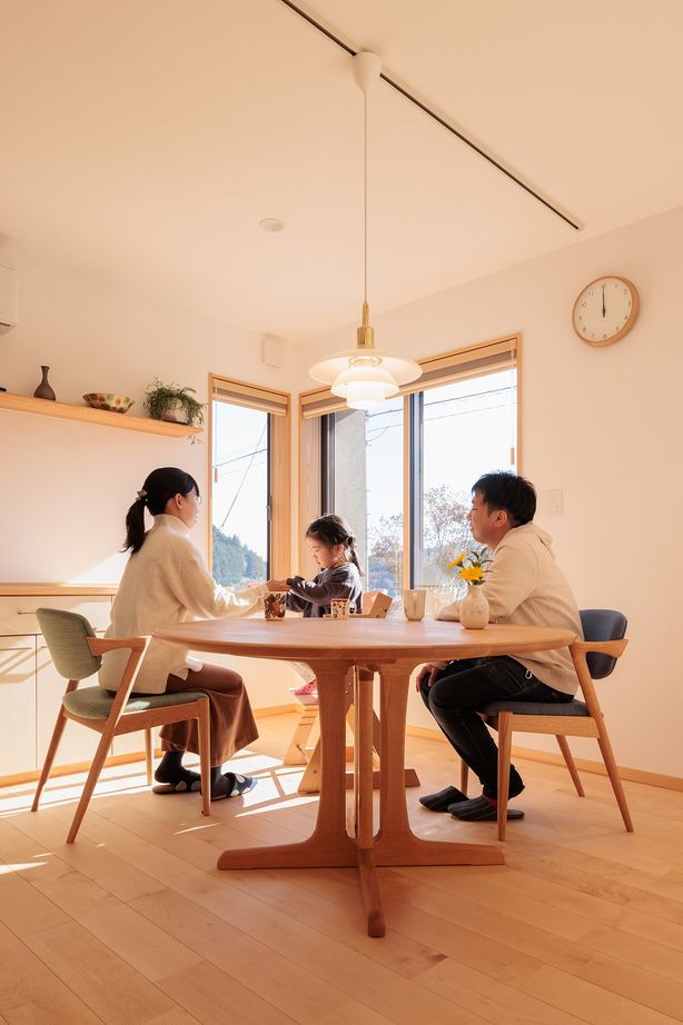 家守 【間取り図有り/37.8坪/3,200万円】歴史ある蔵の素材を住まいに生かし、自然豊かな風景を愛でる木の住まいの建築実例画像3