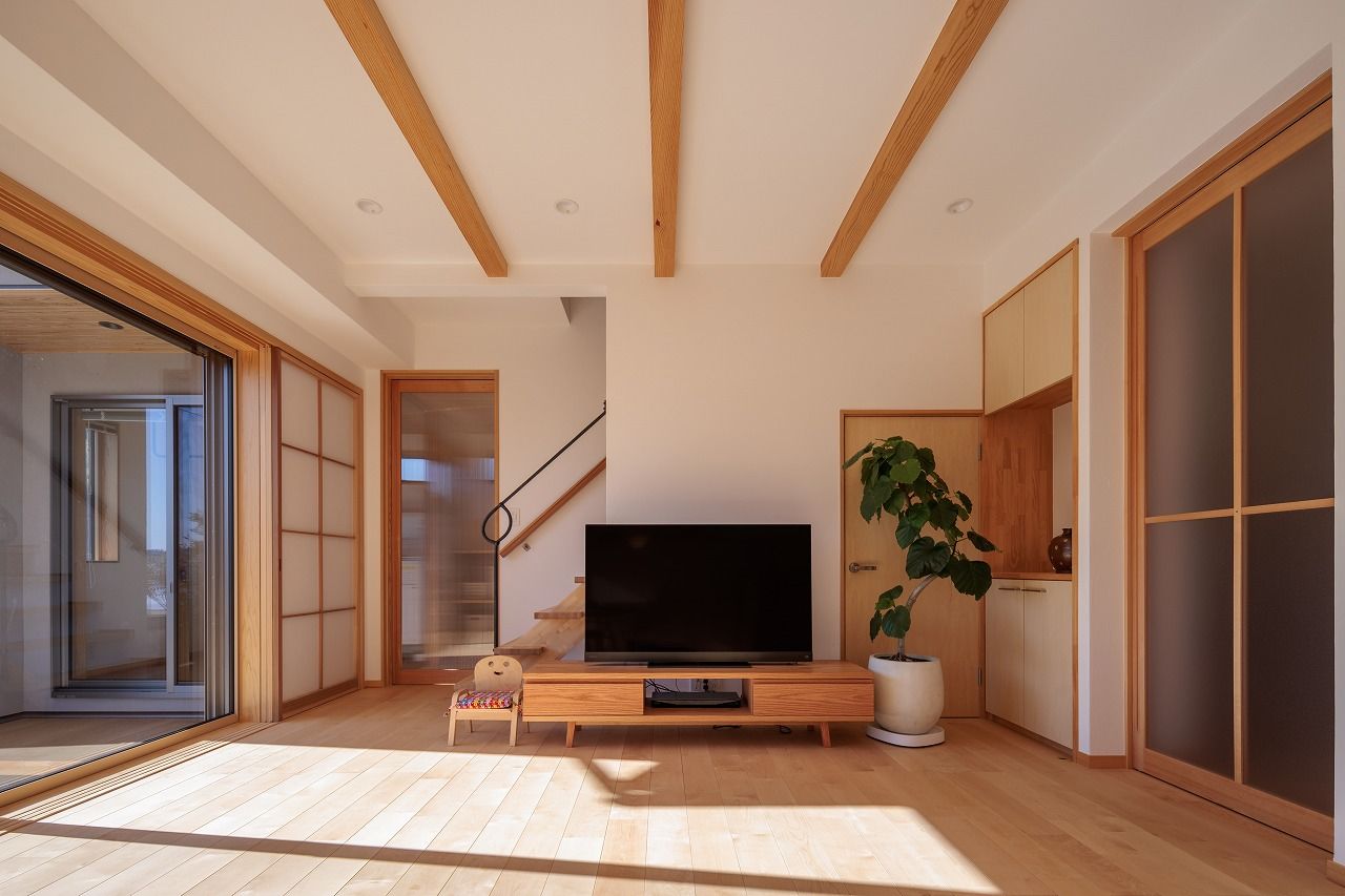 家守 【間取り図有り/37.8坪/3,200万円】歴史ある蔵の素材を住まいに生かし、自然豊かな風景を愛でる木の住まいの建築実例画像4