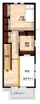 清栄コーポレーション 【京都市内/1500万円/間取り図】JR「京都」駅近くで土地取得＋注文住宅！想像以上に広い和モダンの家の間取り図（3LDK）3階