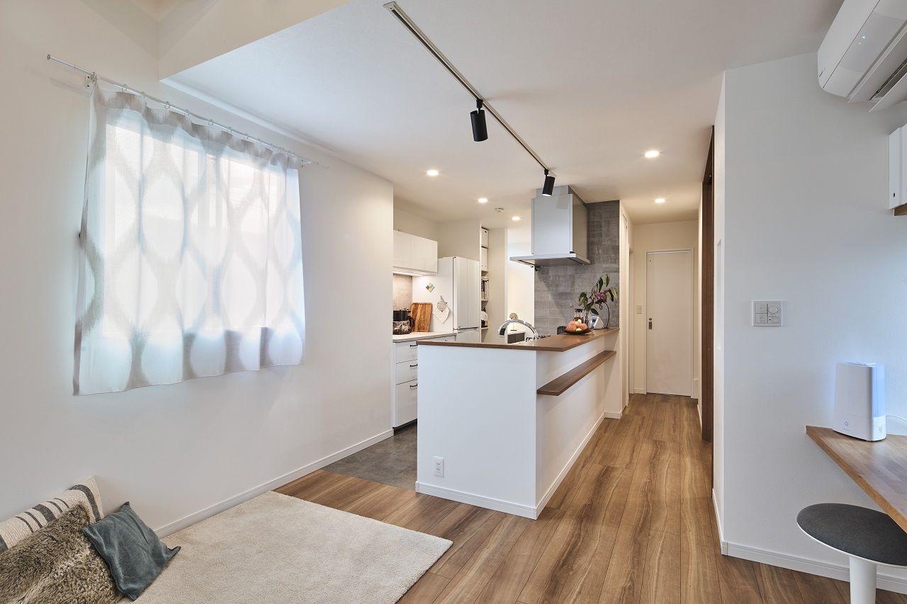 清栄コーポレーション 【京都市】2階建【1500万円～1999万円】家事がラクになる便利な動線で、好みを叶えた家の建築実例画像4