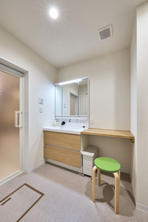 清栄コーポレーション 【京都市】３階建【1500万円～1999万円】狭小住宅でものびのび。梁はキャットウォークにの建築実例画像10