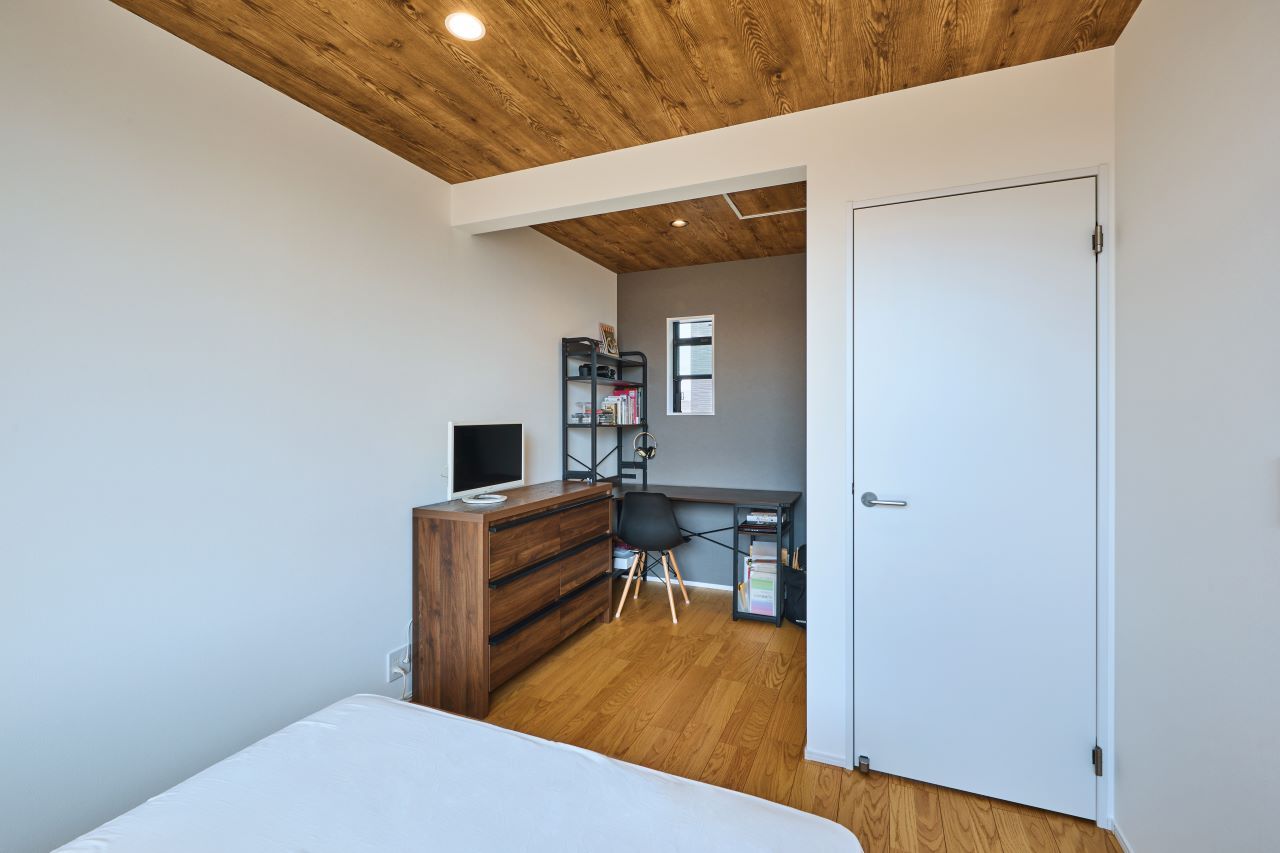 清栄コーポレーション 【京都市・狭小・コンパクト】二間間口でも余裕の住み心地。シンプルモダンな防音スタジオのある家の建築実例画像7