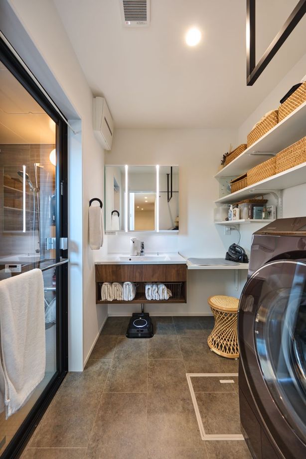 清栄コーポレーション 【京都市・狭小・コンパクト】二間間口でも余裕の住み心地。シンプルモダンな防音スタジオのある家の建築実例画像8