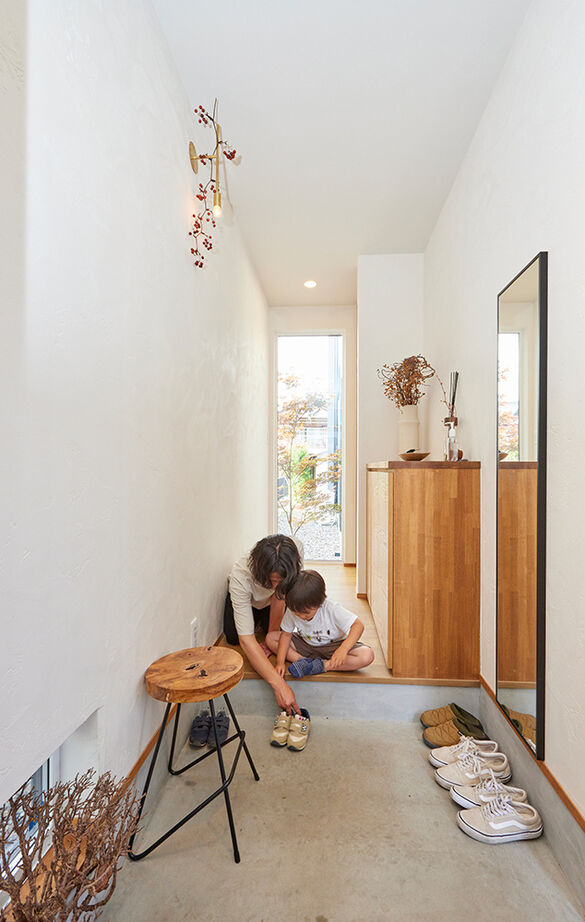 ストークホーム 【岐阜市×3000万円台×間取り図有】全館空調で快適な室内を実現！職人の塗り壁と無垢の木目が美しい家の建築実例画像6