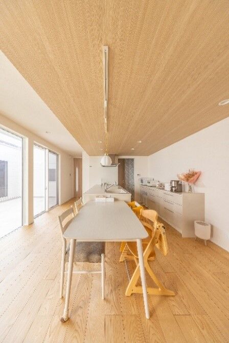 ストークホーム 【平屋/中庭/3LDK】中庭から光を届ける　プライバシーを確保しながら家族がのびのび育つロの字型の平屋の建築実例画像4