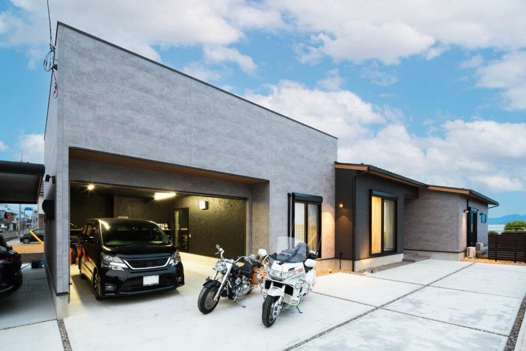 トキワ・ホーム 趣味も暮らしも、ひとつの家で叶える平屋スタイルの建築実例画像