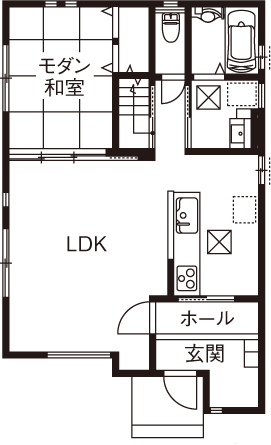 アキュラホーム（AQ Group） 【1000万円台/33坪/間取り図有】子育て世代に人気の1階畳スペースもそなえた住まいの間取り図null1階