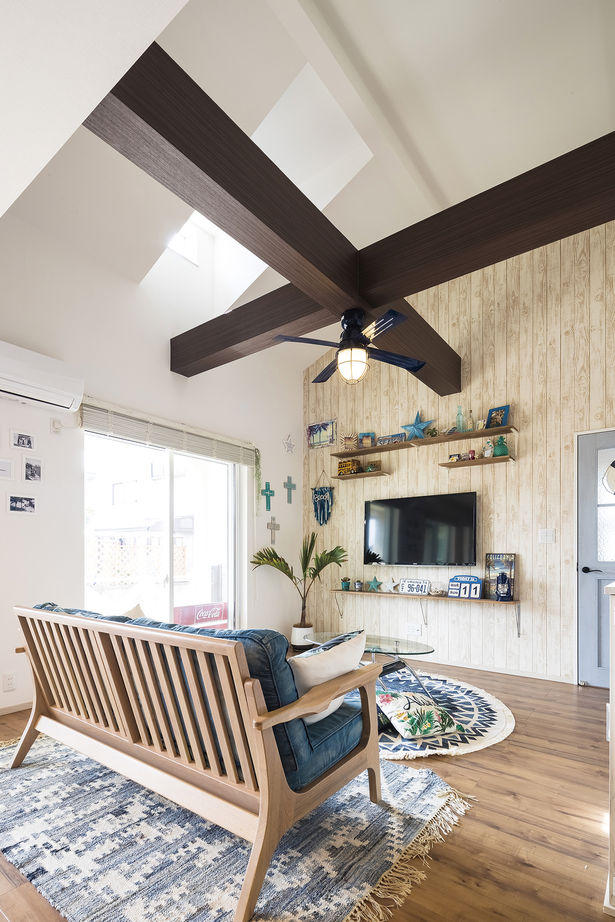 アキュラホーム（AQ Group） 【1000万円台/29坪/間取り図有】暮らしやすさもデザインも自慢！平屋のサーファーズハウスで憧れを実現の建築実例画像3