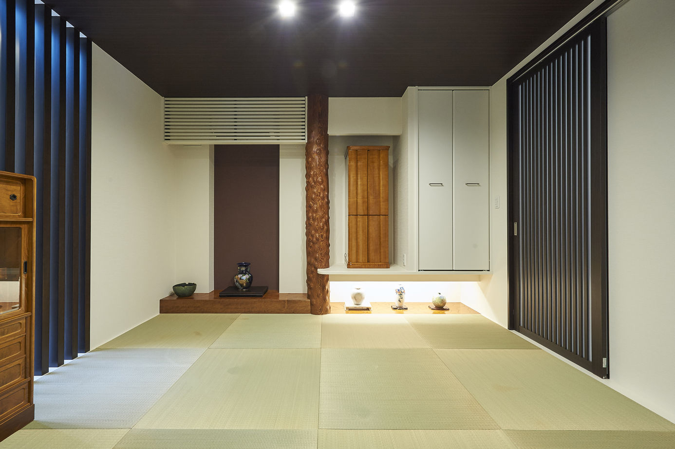 アキュラホーム（AQ Group） 【2000万円台/50坪】こだわりのインナーガレージ、薪ストーブを楽しむLDKを実現。家族が集う平屋の住まいの建築実例画像16