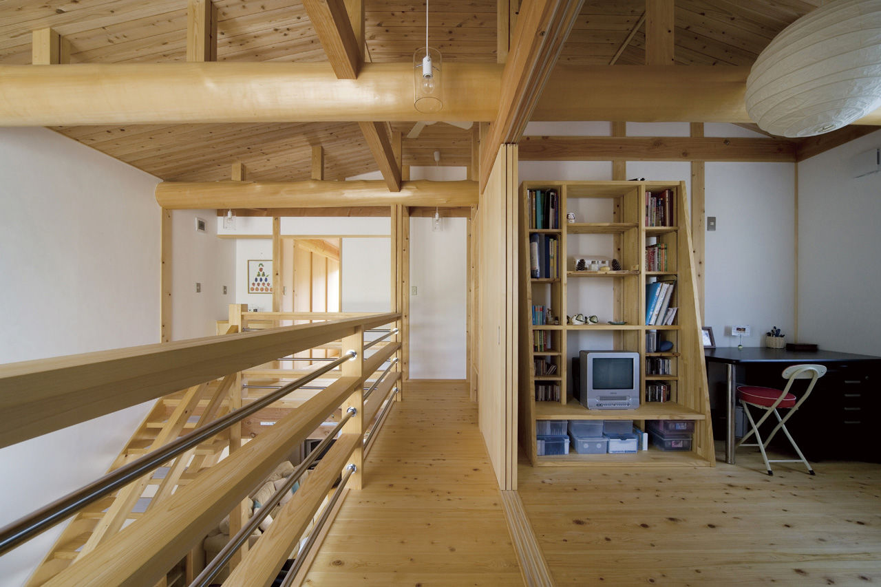 かみえ工務店 【2000万円台】大きな吹抜け、大きな窓から光がいっぱい。「空のある家」の建築実例画像7