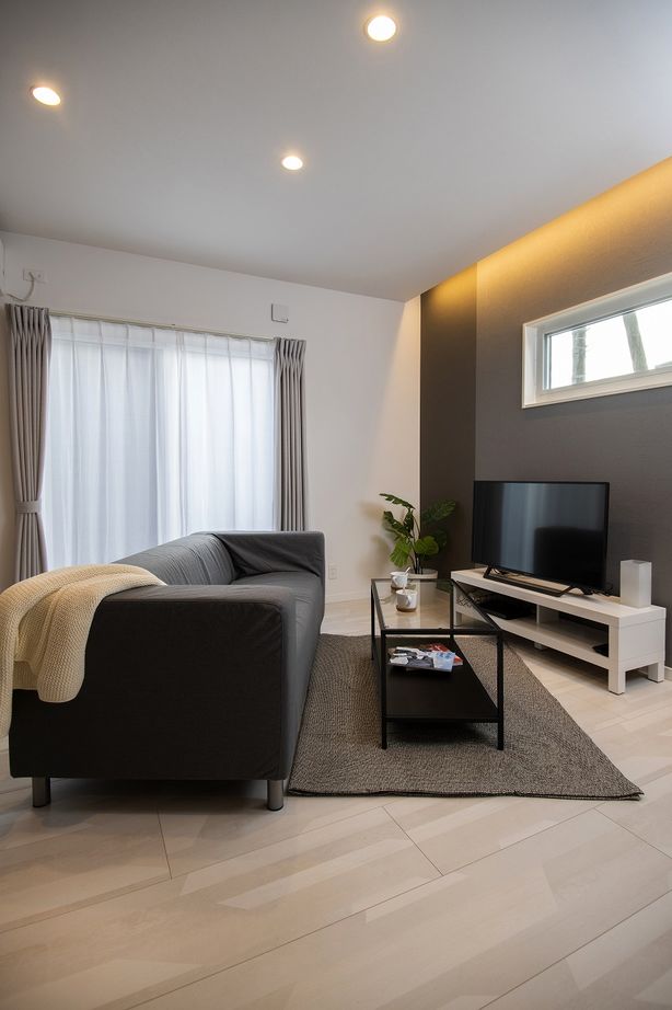 プラネットホーム くつろぎを演出するホテルライクモダン住宅の建築実例画像2