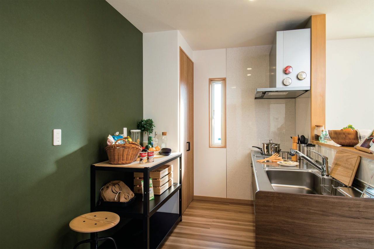 プラネットホーム 和モダンテイストのデザイン・高い住宅性能・家事動線をすべて兼ね備えた子育て世代のための家の建築実例画像4