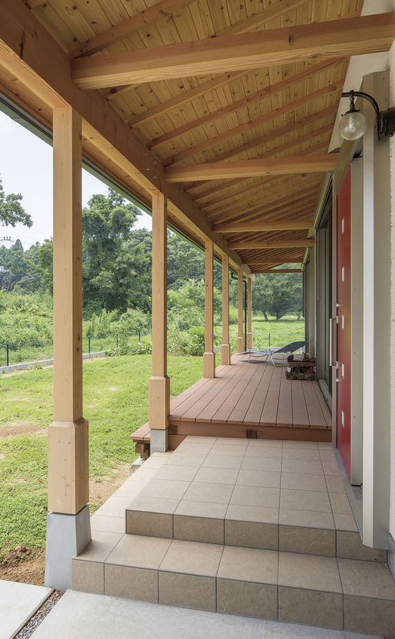 Azuma(吾妻建築店) 【2000万円～2500万円/31.6坪】愛する車をひとつ屋根の下に　『和』の美意識が生きる平屋の建築実例画像4