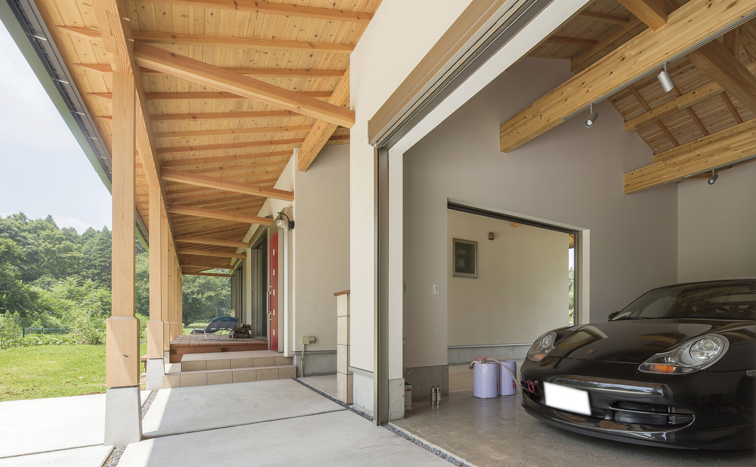 Azuma(吾妻建築店) 【2000万円～2500万円/31.6坪】愛する車をひとつ屋根の下に　『和』の美意識が生きる平屋の建築実例画像6