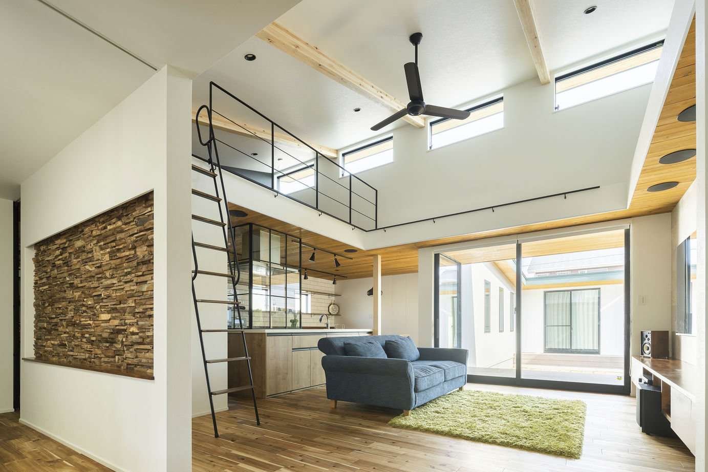 Azuma(吾妻建築店) 【2500万円～3000万円/51.0坪】暮らしを楽しむ　家族だけの中庭のある平屋の建築実例画像3