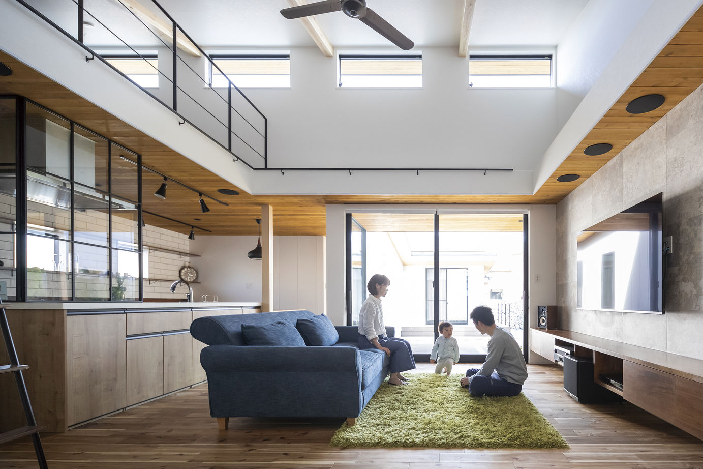 Azuma(吾妻建築店) 【2500万円～3000万円/51.0坪】暮らしを楽しむ　家族だけの中庭のある平屋の建築実例画像4