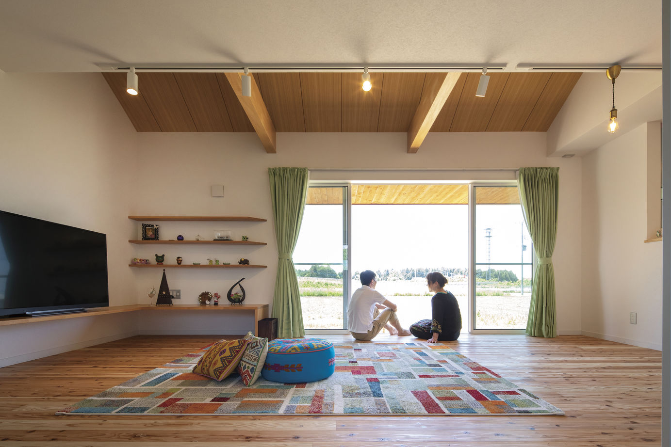 Azuma(吾妻建築店) 【1500～2000万円/26.9坪】大空とつながる26坪のミニマルサイズな平屋の建築実例画像3