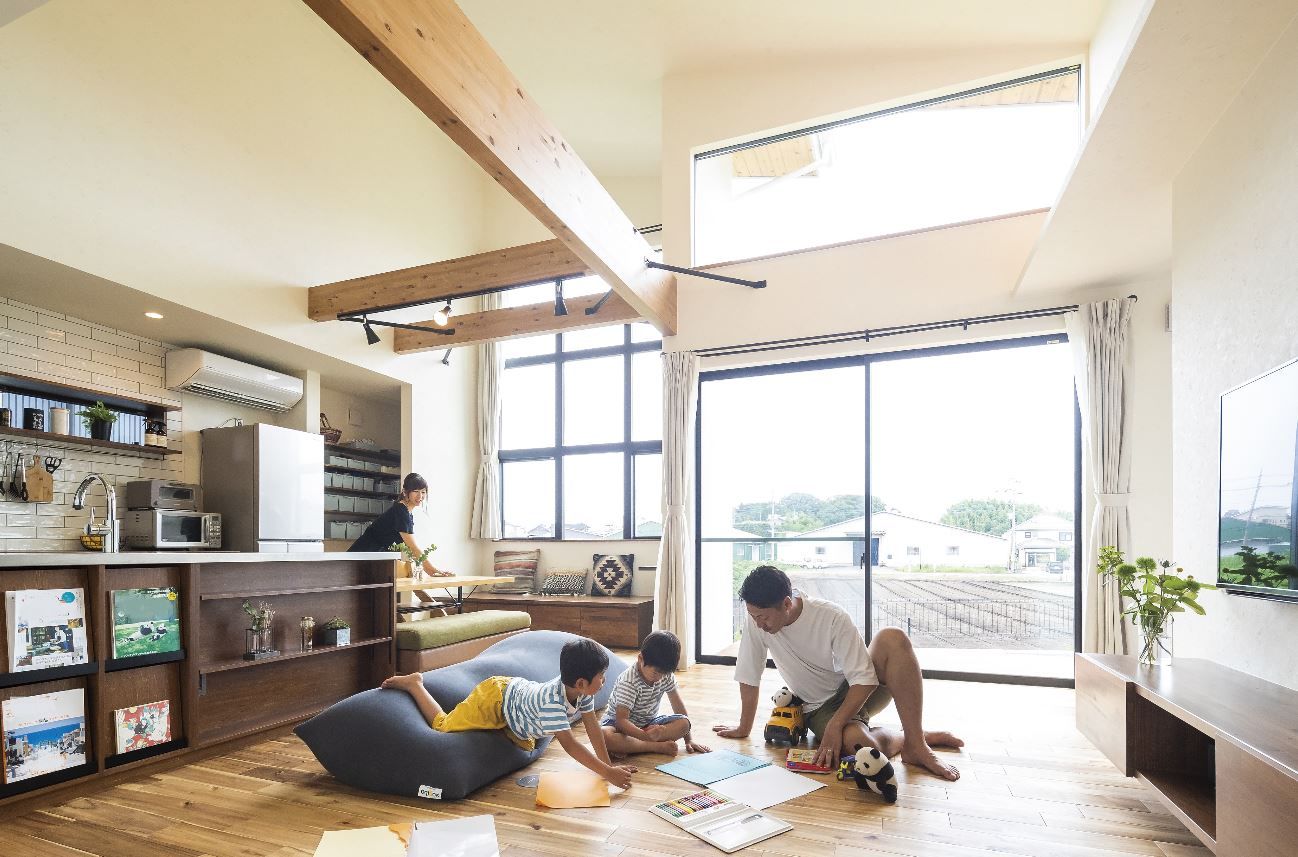 Azuma(吾妻建築店) 【2500万円～3000万円/36.4坪】光溢れるリビングで豊かな毎日の建築実例画像5
