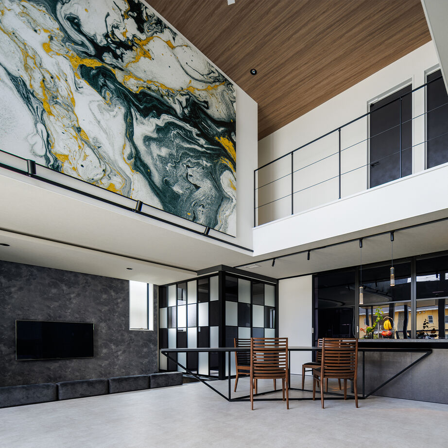 Azuma(吾妻建築店) 【4000万円～】風格漂う開放感が際立つモダンな邸宅の建築実例画像2