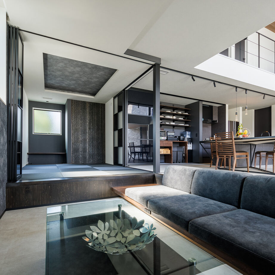 Azuma(吾妻建築店) 【4000万円～】風格漂う開放感が際立つモダンな邸宅の建築実例画像5