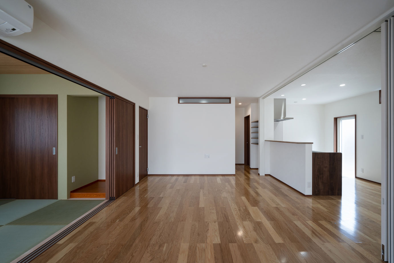 Tamada工房 【2000万円台／平屋／高気密・高断熱／冷暖房対策】各部屋を間仕切れる、冷暖房を使いすぎない快適な暮らしの建築実例画像2