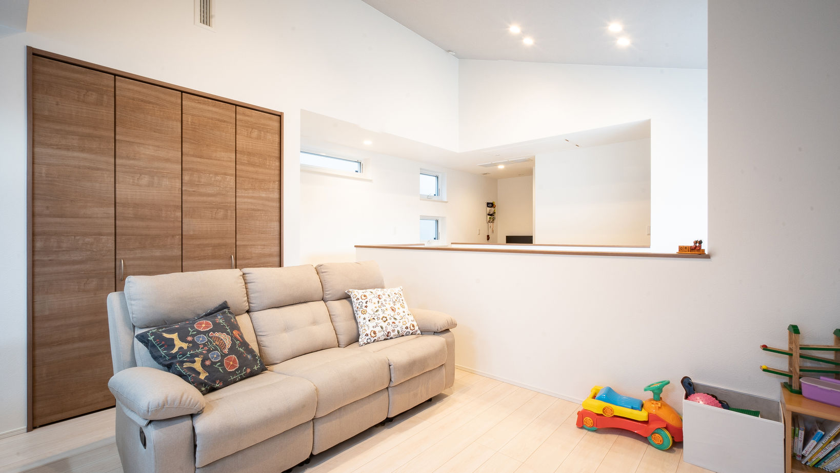 ゆめすみか（吉村一建設） 【2000万円前半/約35坪/堺市/間取り図有】全館空調が快適！勾配天井が開放的な、家事ラク動線も実現した家の建築実例画像4