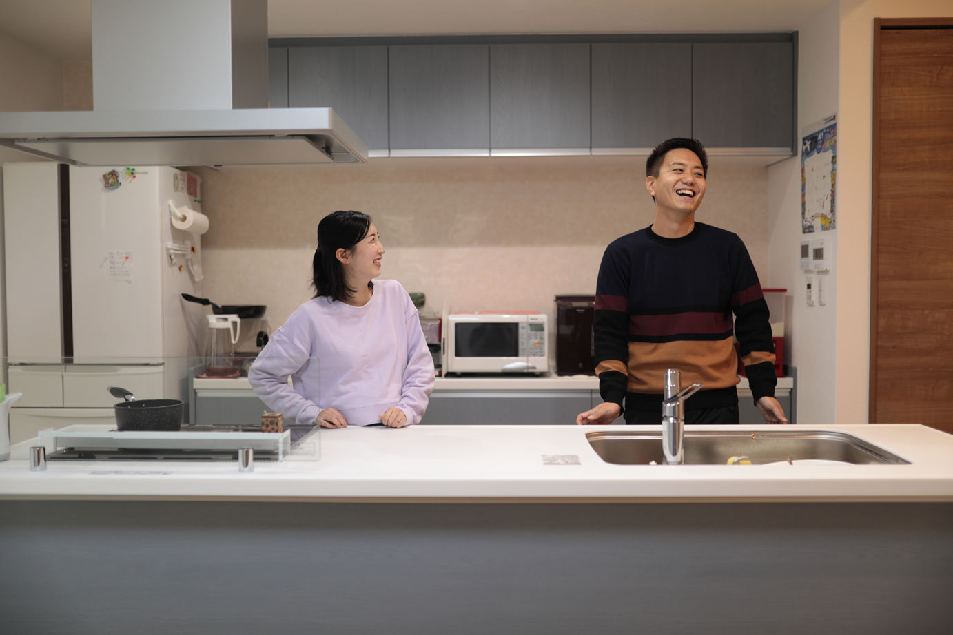 ゆめすみか（吉村一建設） 【2000万円前半/約35坪/堺市/間取り図有】全館空調が快適！勾配天井が開放的な、家事ラク動線も実現した家の建築実例画像10