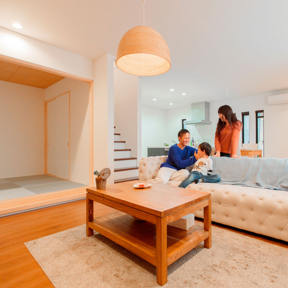 ゆめすみか（吉村一建設） 【木津川市/約40坪/間取り図有】遊び心がある家を！土間が通る、ダブル断熱と全館空調で冬暖かく夏涼しい家の建築実例画像3