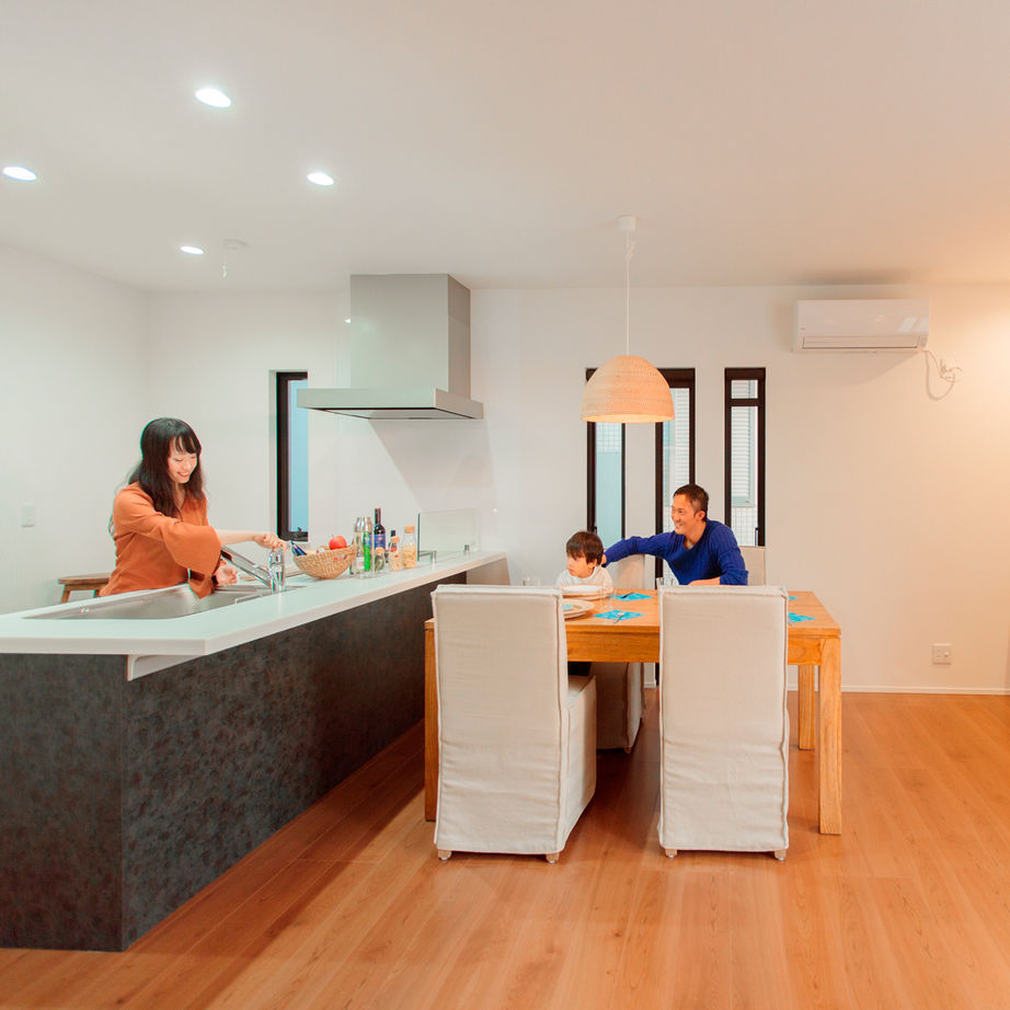 ゆめすみか（吉村一建設） 【木津川市/約40坪/間取り図有】遊び心がある家を！土間が通る、ダブル断熱と全館空調で冬暖かく夏涼しい家の建築実例画像4