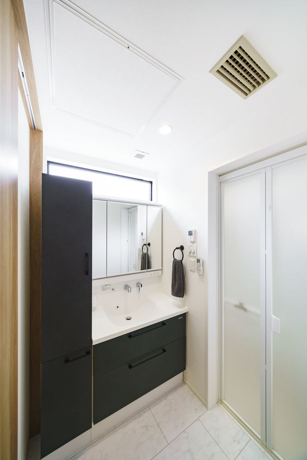 ゆめすみか（吉村一建設） 【2000万円台/大阪/東大阪市/間取り有/全館空調】横並びキッチンやランドリールームで家事シェアの快適な家の建築実例画像5