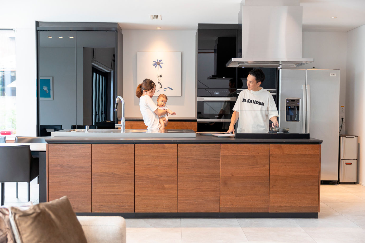 ゆめすみか（吉村一建設） 【4000万円台/大阪/堺市/間取り有/全館空調】家事シェア導線！仕事や子育てに忙しい毎日を助けてくれる家の建築実例画像3