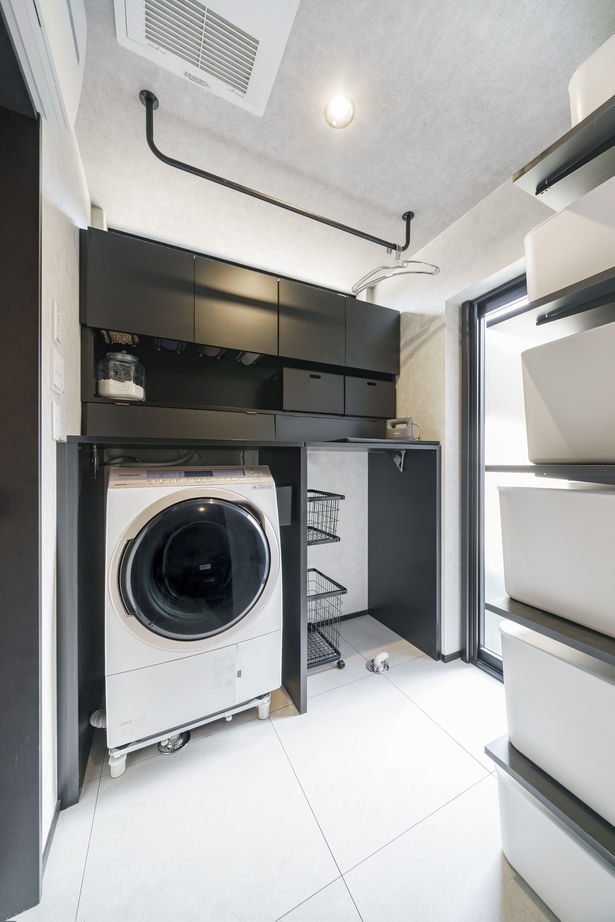 ゆめすみか（吉村一建設） 【3000万円台／大阪／豊中市／間取り有／全館空調】冬でもTシャツで心地いい！ホテルライクな家事ラクの家の建築実例画像6