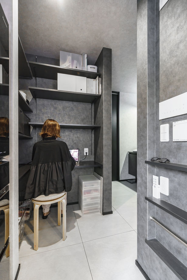 ゆめすみか（吉村一建設） 【3000万円台／大阪／豊中市／間取り有／全館空調】冬でもTシャツで心地いい！ホテルライクな家事ラクの家の建築実例画像7