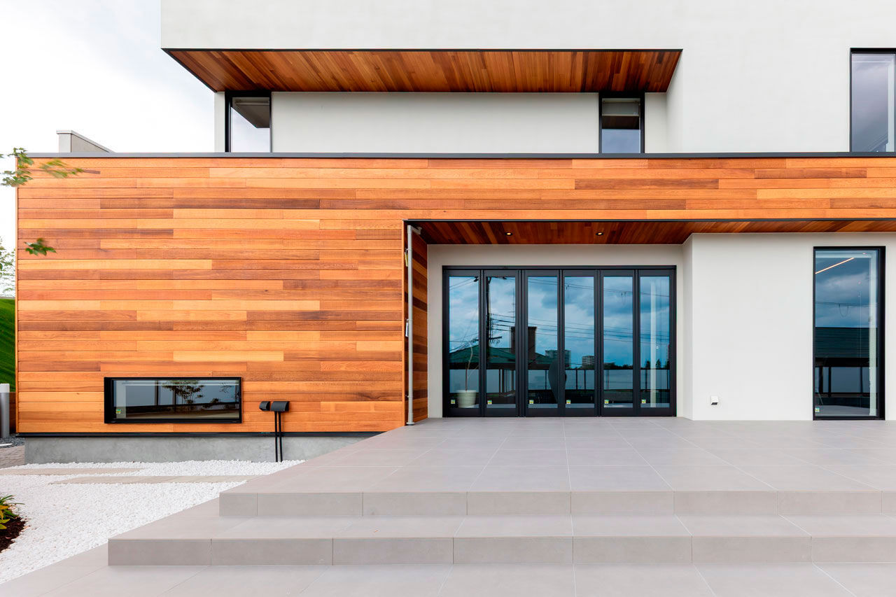 ゆめすみか（吉村一建設） 【4000万円～/大阪/豊中/間取り図有/全館空調】大開口を設けた、年中心地いいホテルライクなくつろぎの邸宅の建築実例画像2