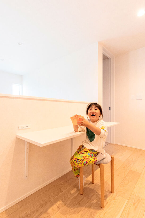 ゆめすみか（吉村一建設） 【2000万円台/大阪/間取り図有】鉄骨階段×吹抜けのある、明るい光に満ちた家族がのびのびと暮らす家の建築実例画像7